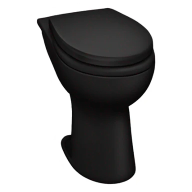 Skibidi toliet black  sticker