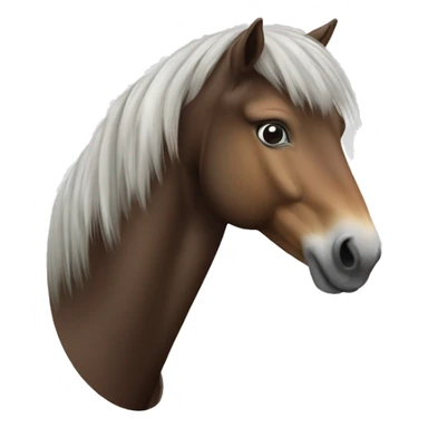 Icelandic horse töölting sticker