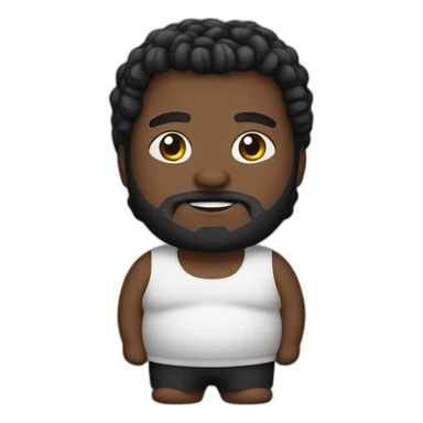 Fat black pantera sticker