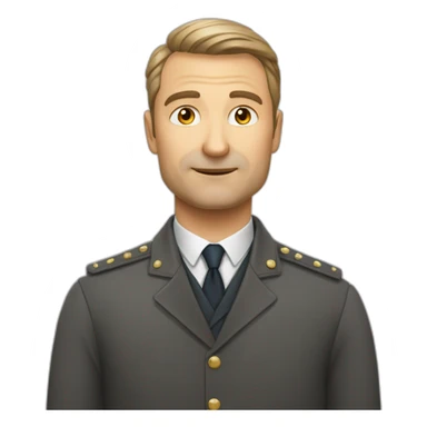 Piotr Sędziak, łysy dyrektor sticker