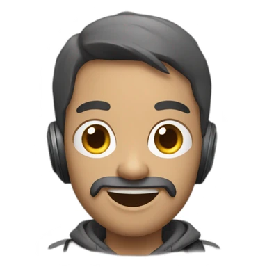 Mobile gamer sticker