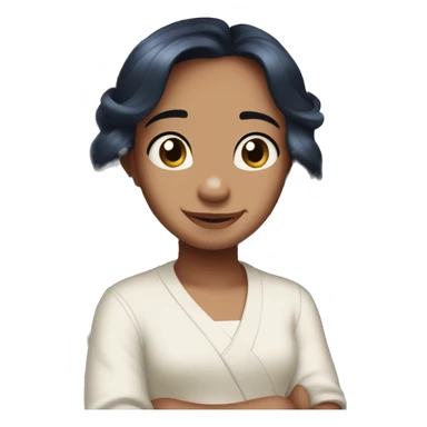 Create me the angel from lilo and stitch sticker