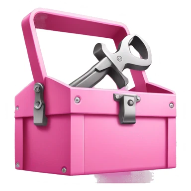 pink tool box sticker