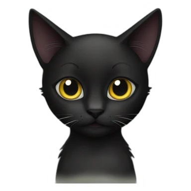 black cat salem sticker