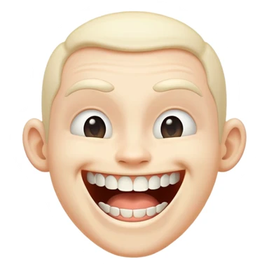 Taunting head sticker