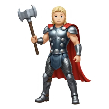 Thor full body sticker