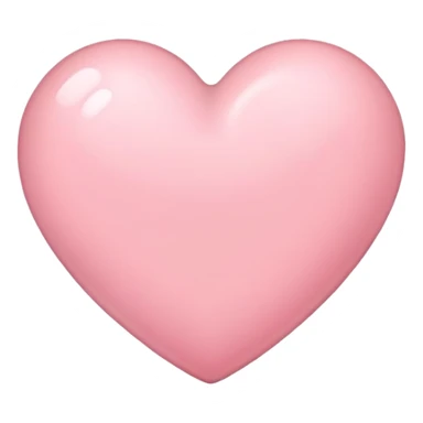 the heart is a very light pink shade sticker