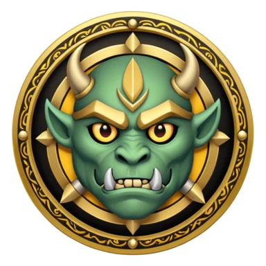 tribal and orcish faction emblem sticker