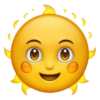 brilho amarelo sticker