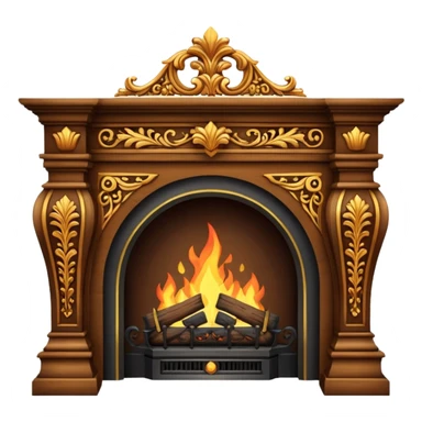 fireplace mantle sticker
