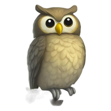 hiboux sur arbre sticker