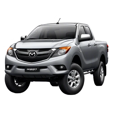 Mazda BT-50 - Mazda (Model Year: 2022) (Iconic colour: Dark Silver) sticker