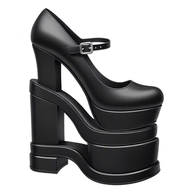 90’s platform shoes sticker