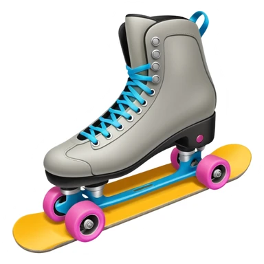 inline skate skatepark sticker