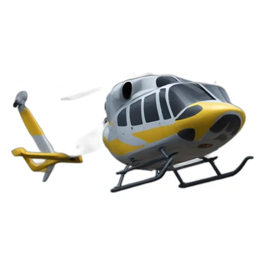 Hélicoptère fennec sticker