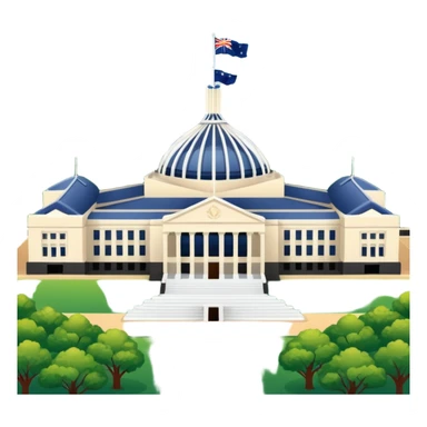 australian parliament house emoji sticker