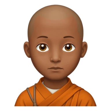 A monk sticker