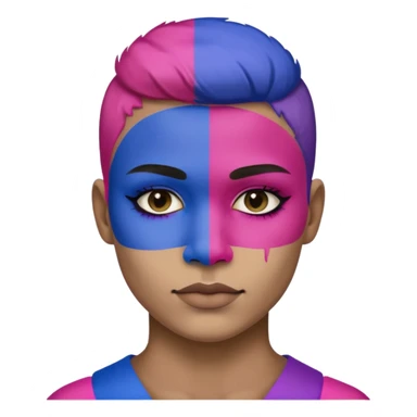 Bandera bisexual sticker