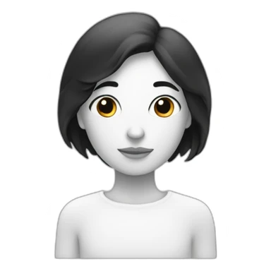 Une fille blanche entourer d’homme noir  sticker