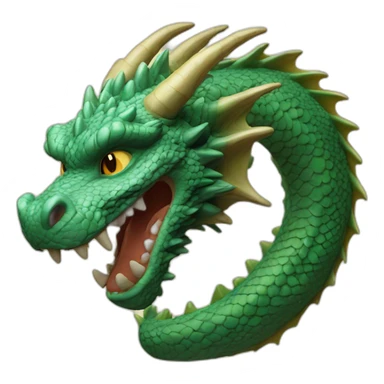 Dragon baule sticker