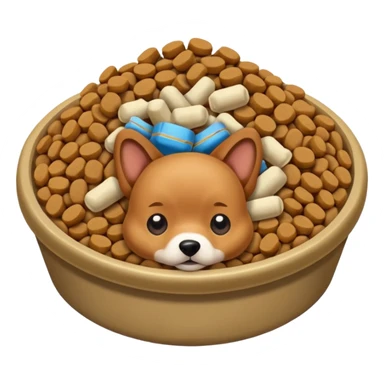 Dog food  sticker