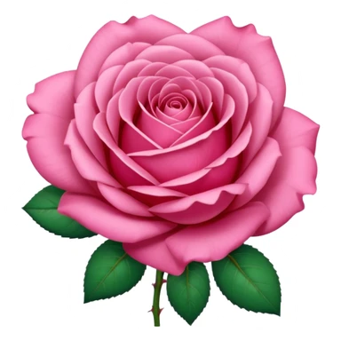 “A Polaroid photo of a pink rose  sticker