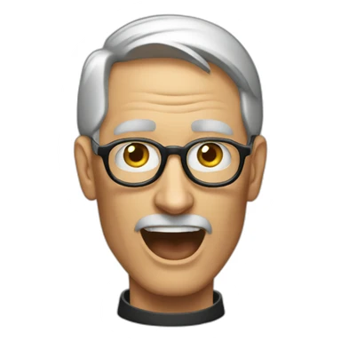 steve jobs yelling sticker