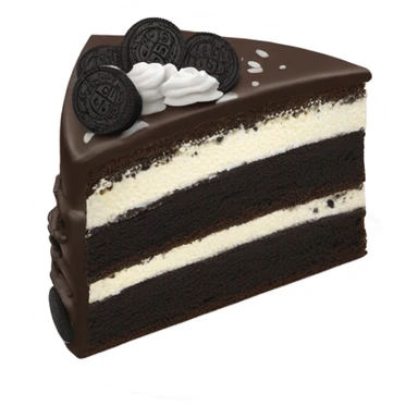 Oreo cake slice sticker