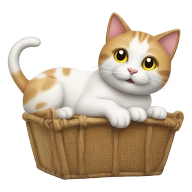 Cat ruling the world sticker