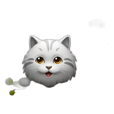 Arbre à chat dans l’espace  sticker