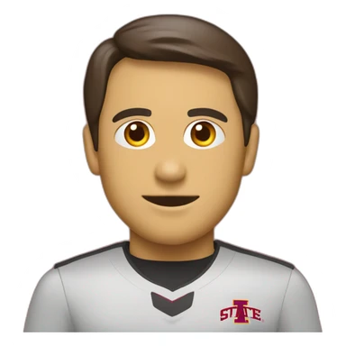 Iowa state propaganda sticker