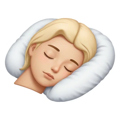 working sleeply sticker