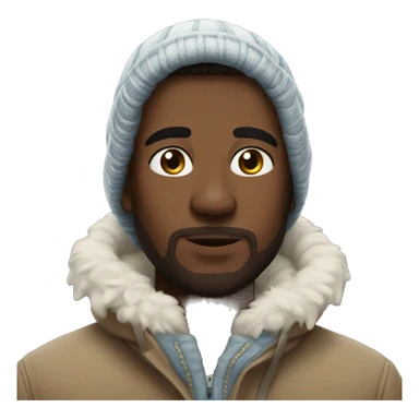 Cold weather aesthetic sticker