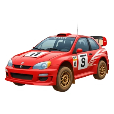 rally car sticker