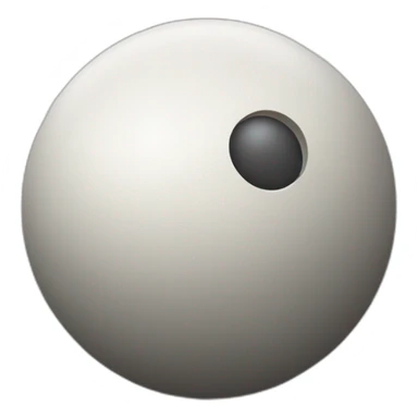 Petanque ball sticker