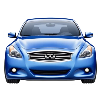 infiniti g37 blue sticker