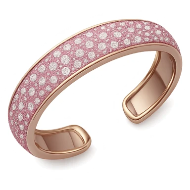 pink bracelet, glamorous and stylish sticker