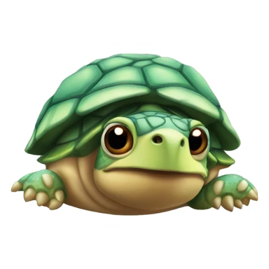 Un loro enamorado  de una tortuga sticker
