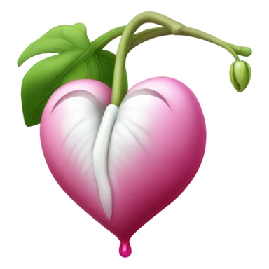 bleeding heart sticker