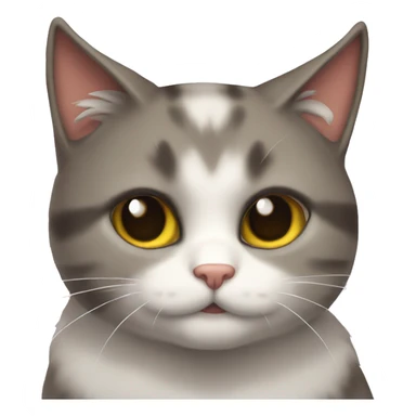 Gato con alas  sticker