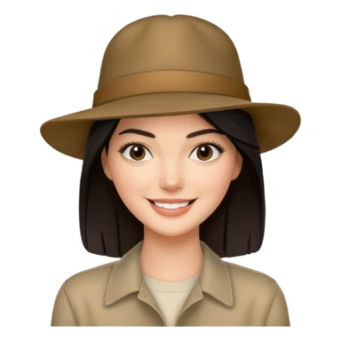 Kendal jenner with hat sticker