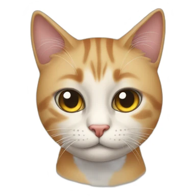 cat attitude sticker