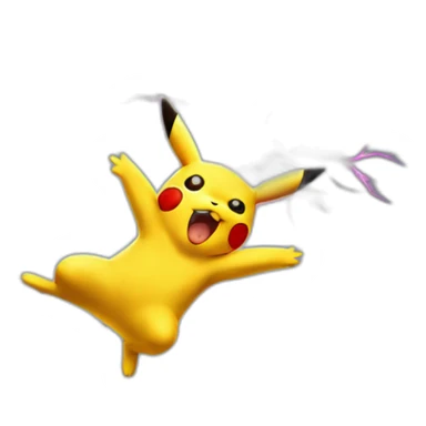 pikachu electrocuted sticker