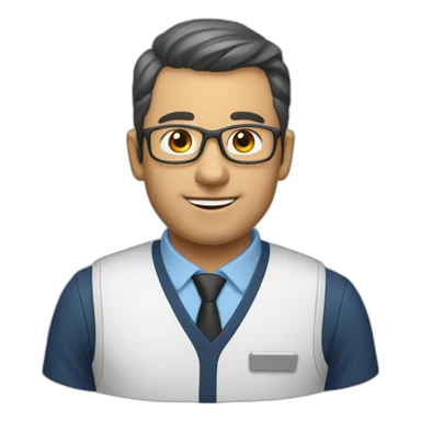 Técnico asistencial sticker