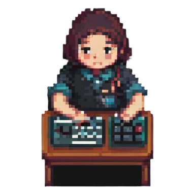 A calculating strategist sticker