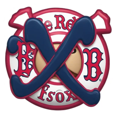 Logo équipe Boston Red sox sticker