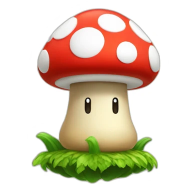 Mario MASHROOM  sticker