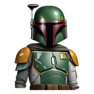 Boba Fett sticker