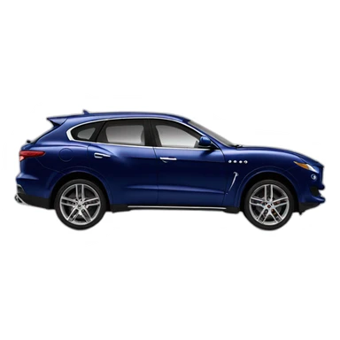 maserati suv side sticker