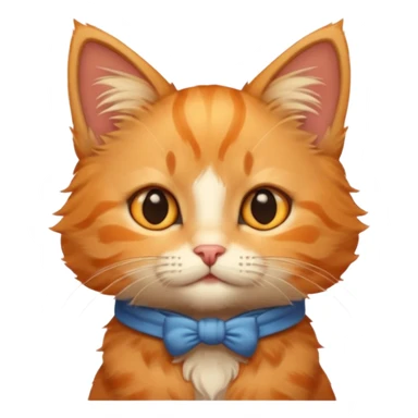 Kitten wishing you good night  sticker